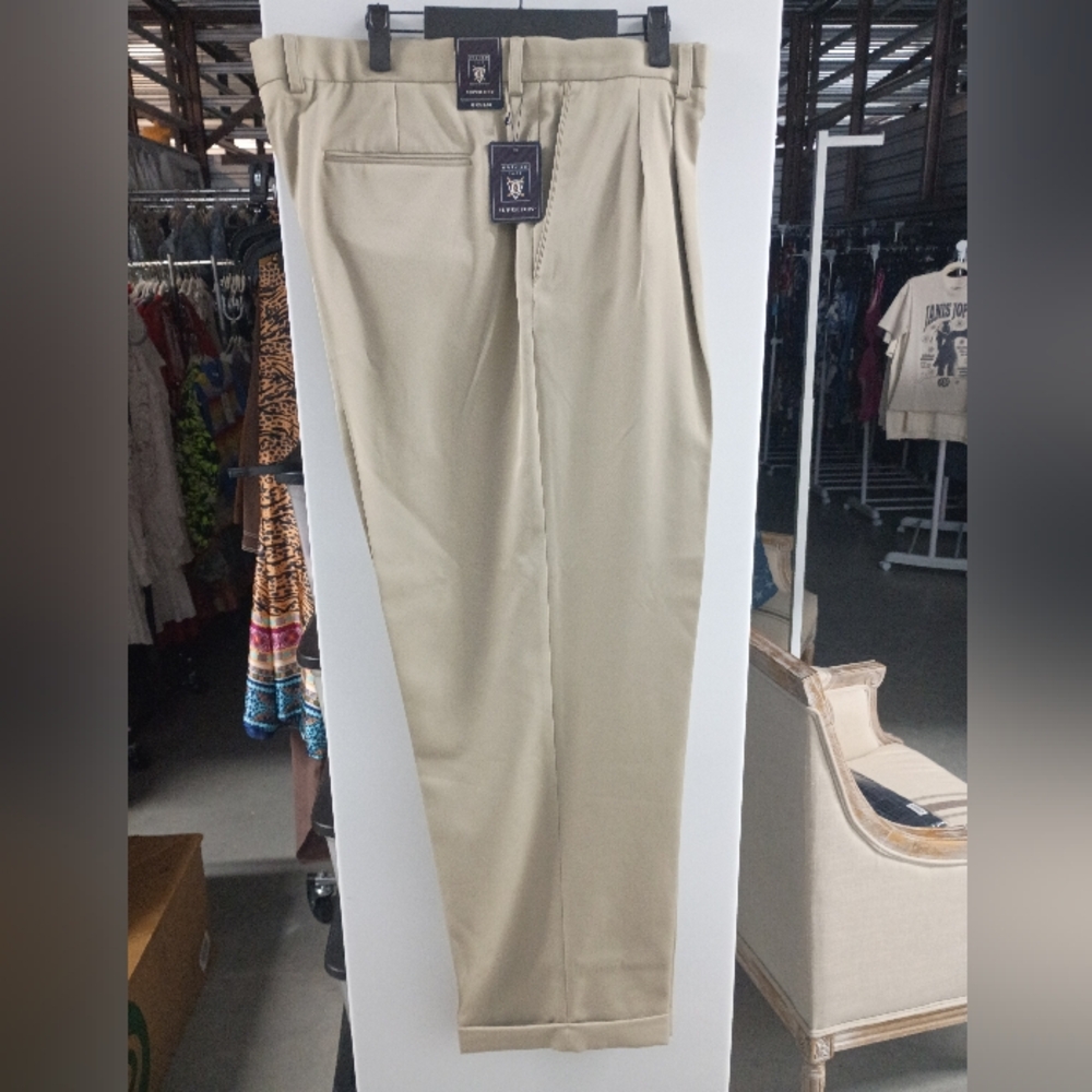 Superdry Tan Dress Pants with Classic Fit